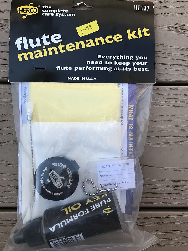 Herco HE107 Complete Flute/Piccolo Maintenance Kit image 1