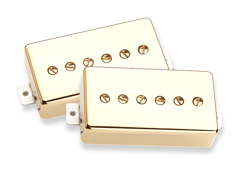 Seymour Duncan Phat Cat P90 Gold Cover Humbucker Set | Reverb