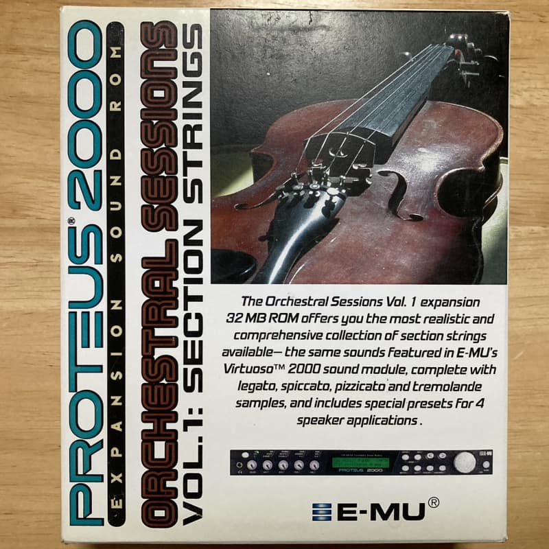 E-MU Xtreme Lead-1 Sound ROM from XL-7 MP-7 PROTEUS 2000 1000 2500