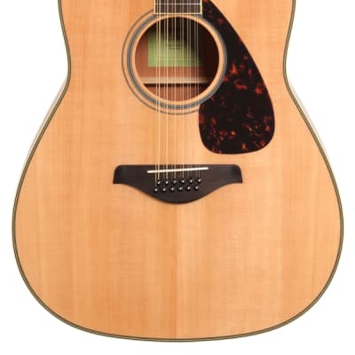Yamaha FG82012 12String Folk Acoustic Guitar with Solid Spruce Top image 3