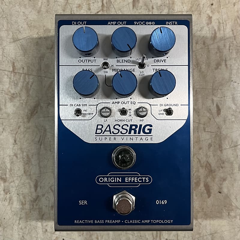 Origin Effects BASSRIG Super Vintage