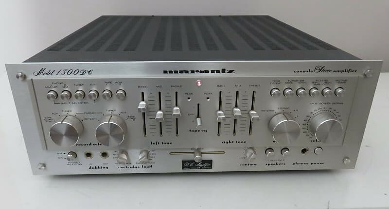 MARANTZ 1300DC INTEGRATED STEREO AMPLIFIER SERVICED FULLY RECAPPED