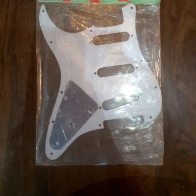 Fender Standard Stratocaster 11-Hole Pickguard 1-Ply Pirate Jolly Roger image 2