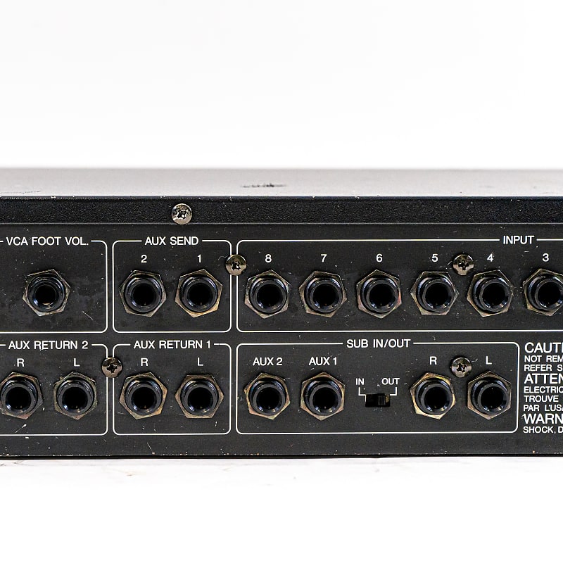 Yamaha MV-802 8-Channel Line Mixer Rackmount | Reverb