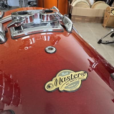 Pearl Masters MCX 18x16 Maple bass drum - Chestnut fade image 4