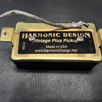 Harmonic Design  Z-90 Pickup Set  Black Loud and Proud Single coils w/ rings and screws image 9