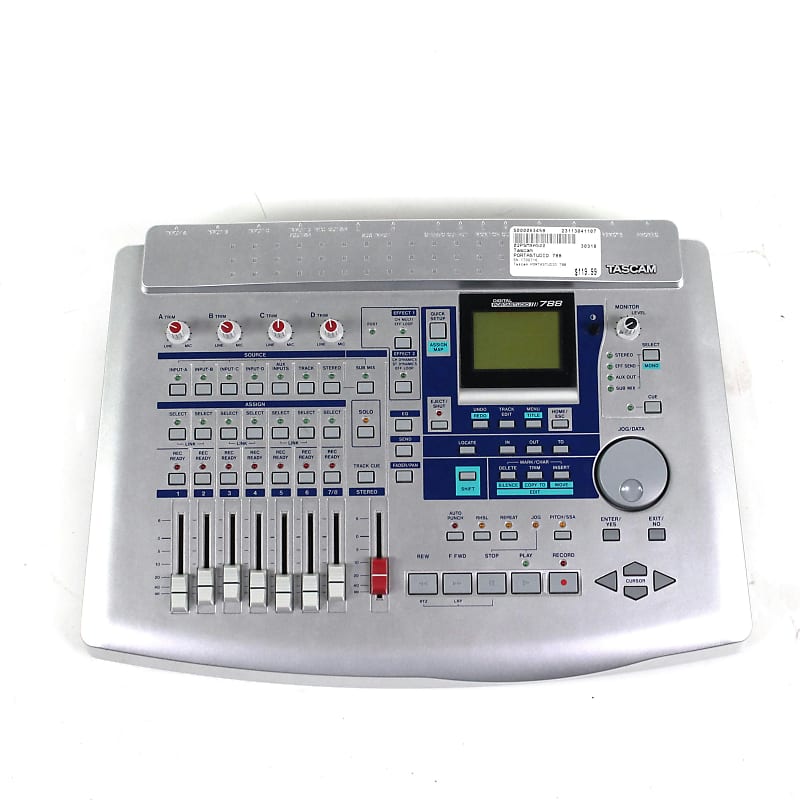 TASCAM Digital Portastudio 788 8-Track Digital Recorder | Reverb