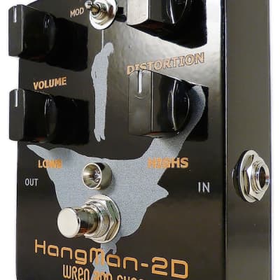 Wren and Cuff Hangman 2D Distortion Guitar Effects Pedal True Bypass Stompbox image 2