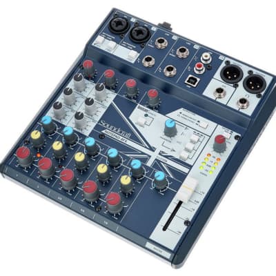 Soundcraft Notepad-8FX 8-Channel Analog Mixer with USB I/O  //ARMENS// image 2