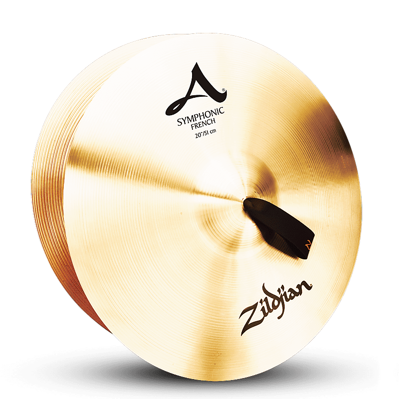 Zildjian 20" A Zildjian Symphonic French Tone - Pair A0429 image 1