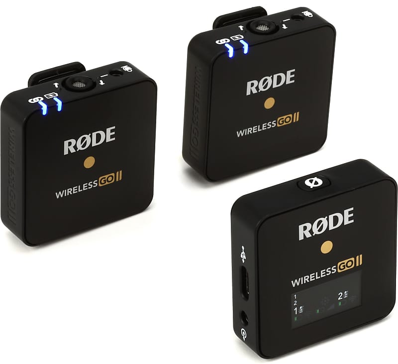 Rode Wireless GO II Dual Channel Wireless Microphone System image 1