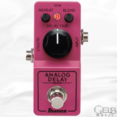 Amazon.com: Ibanez Analog Delay Mini Pedal : Musical Instruments