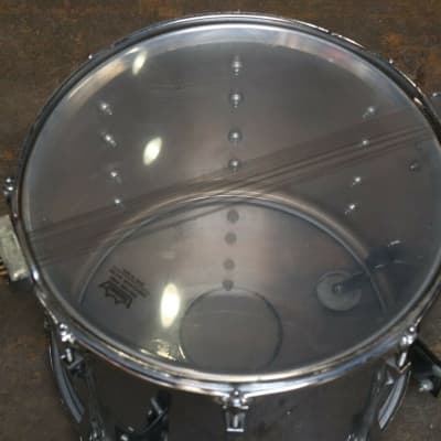 Ludwig 12x15 Stainless Steel Marching Snare Drum Vintage 1970's image 11