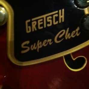 Vintage 1971 Gretsch Super Chet w/ Original Hard Shell Case image 9