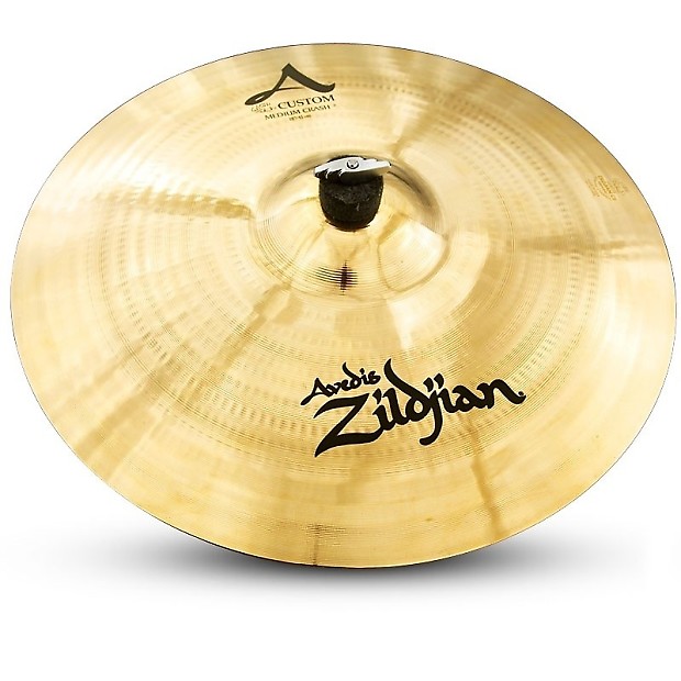 Zildjian 18" A Custom Medium Crash Cymbal image 1