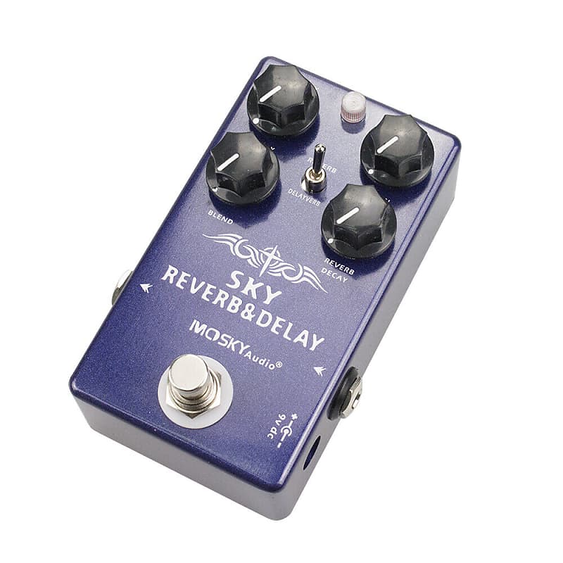 Mosky Digital Delay & Reverb Guitar Effect Pedal Delayverb Reverb