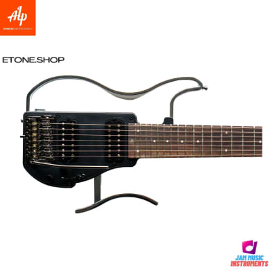 ALP  AD7-201 7-String Electric Guitar Headless Folding Body Travel Guitar image 2