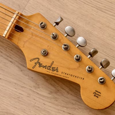 1991 Fender '54 Stratocaster ST54-650 Black, Near Mint w/ USA Pickups, Japan MIJ Fujigen image 3