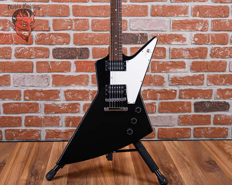 ギター Gibson Explorer 76 Reissue Ebony 2002 Gibson Explorer '76 1990 - 2002 | Reverb