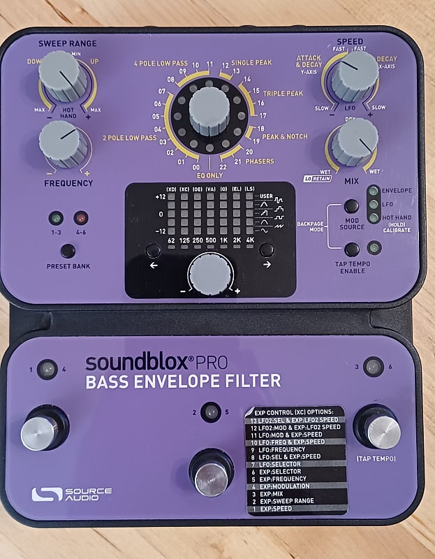 Source Audio Soundblox Pro Bass Envelope Filter