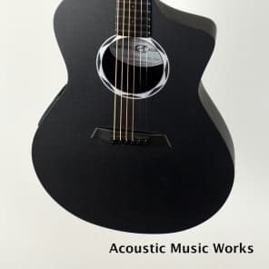 Composite Acoustics Ox Raw Carbon Fiber Guitar, LR Baggs Pickup, Cutaway image 3
