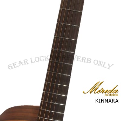 Merida Extreme Kinnara Solid sitka Spruce & Rosewood Electronic acoustic guitar image 10