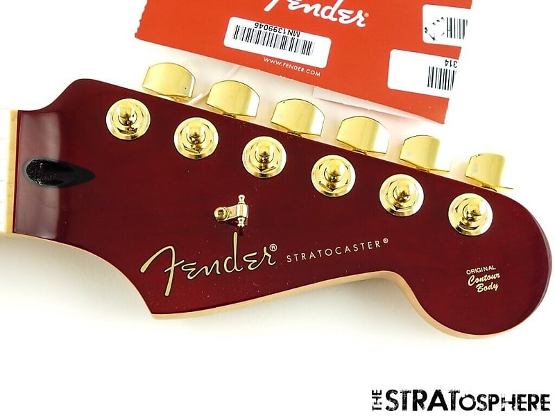 Fender Tash Sultana Stratocaster Strat NECK + GOLD TUNERS Reverb