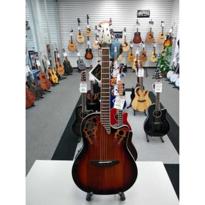 Ovation Celebrity Elite CE48P-KOAB Acoustic - Electric Guitar - Koa Burst for sale