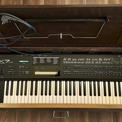 Yamaha DX7IID 16-Voice Synthesizer 1986 - 1989 - Black