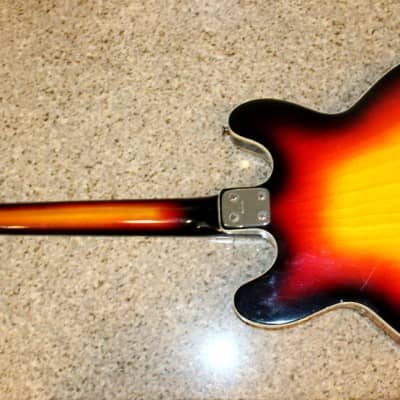 Kapa 500 series hollowbody electric guitar Vintage 1960s image 17