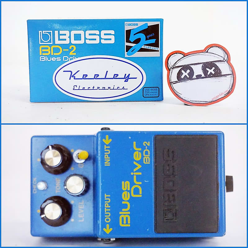 Boss BD-2 Blues Driver Overdrive w/ Keeley Mod