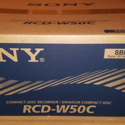 Sony RCD-W50C 5 CD Changer with 1 CD-R/RW Recorder Black image 2