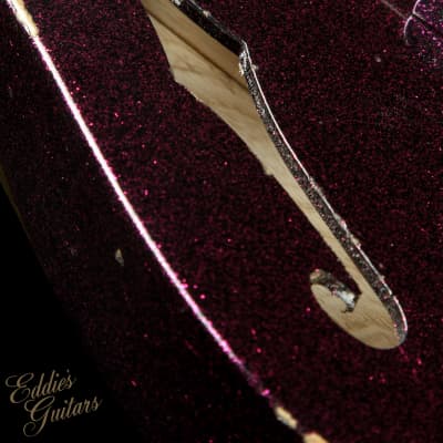 Fender Custom Shop Limited Edition Caballo Tono Ligero Telecaster Relic - Aged Magenta Sparkle image 19