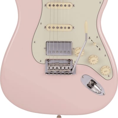 Fender Made in Japan Hybrid II Stratocaster Limited Run Roasted Shell Pink image 1