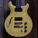 Hamer Artist Korina P90 2000 - Natural with hard case, Featured in Guitar Player March 2001!