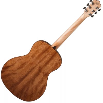 Washburn WLO12SE Woodline 10 Series Orchestra Body Solid Mahogany 6-String Acoustic Electric Guitar image 5