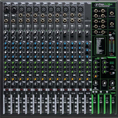 Mackie ProFX16v3 16-Channel 4-Bus Professional Effects Mixer with USB image 4