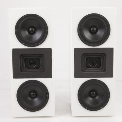 Lipinski L-707A Mastering Studio Monitors Speakers Passive 250W White #38912 image 8