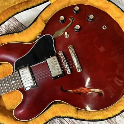 1961 Gibson ES-335 Reissue VOS Custom Shop 60s Cherry New Unplayed Auth Dlr 7lbs 10oz #693 image 5