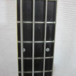 Vintage 1966 Vox Cougar V214 Bass Guitar Sunburst Very Clean No Case image 11