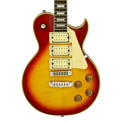 Aria Pro II PE-590AF PE Series Electric Guitar - Aged Cherry Sunburst - Open Box image 3