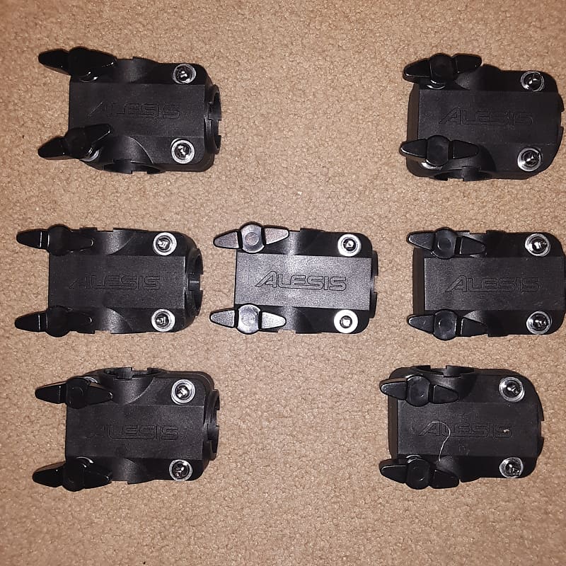 7 Alesis Command 90° Drum Rack Clamps Reverb