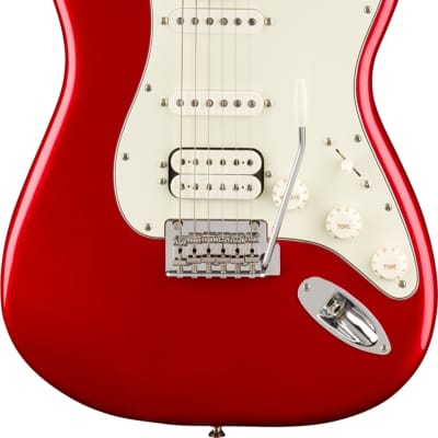Fender Player Stratocaster HSS, Pau Ferro Fingerboard, Candy Apple Red image 2