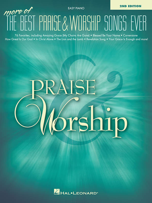 More of the Best Praise & Worship Songs Book - Second Edition | Reverb