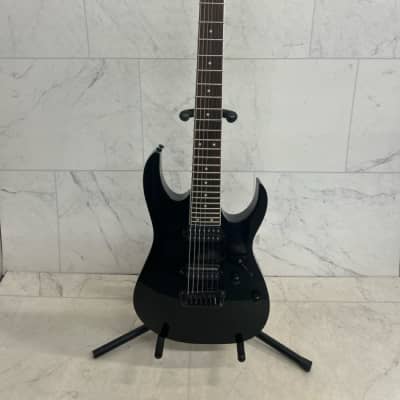 Used Ibanez Used Ibanez RG7321 7 String Black Solid Body