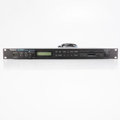 Roland S-330 Digital Sampler Module w/ Owner's Manual & System Disks #54278