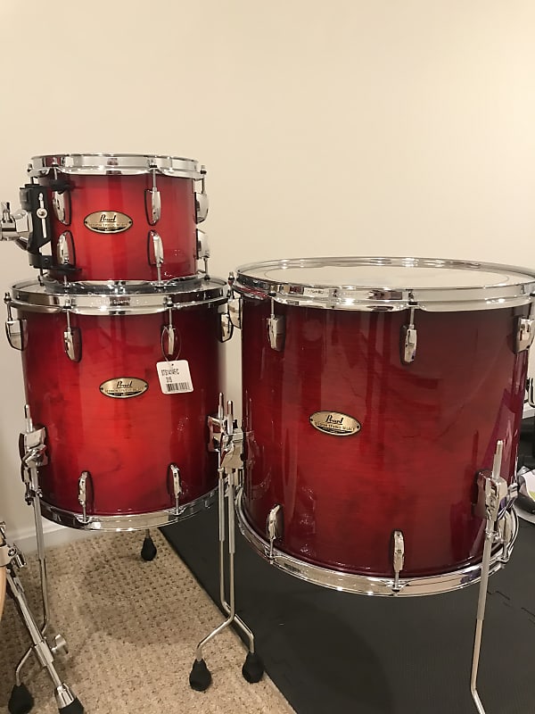 Pearl Session Studio Select Drum Kit 2019 Antique Crimson Burst