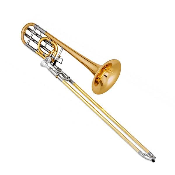 Jupiter XO Series Professional Bb Slide Trombone with Rose Brass Bell, 1236RL image 1
