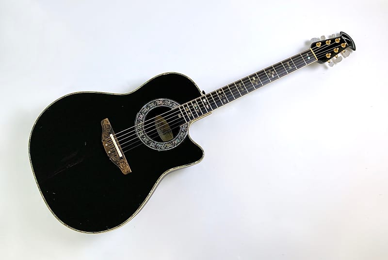 オベーション Custom Legend 1869-1 Ovation Custom Legend 1869 Black – Chicago Music Exchange