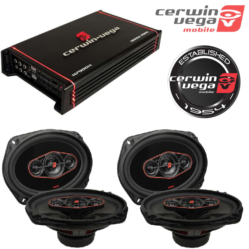 Cerwin Vega SB4X 800W Max / 200W RMS Six (6) Speaker Waterproof Sound-bar  System